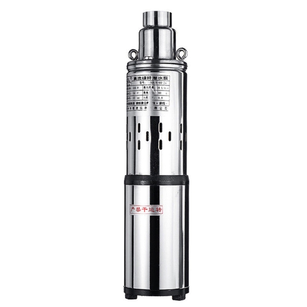FlyHero Ultra Quiet Lift 30M 16L/min Submersible Solar Water Pump Deep Well DC 24V 200W